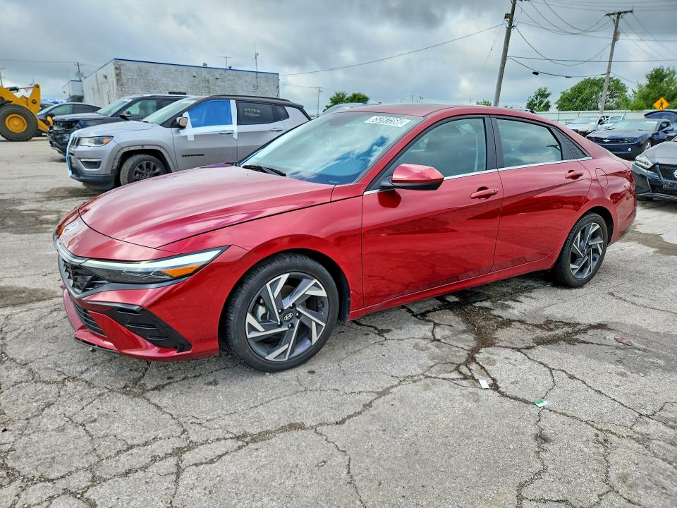 2025 Hyundai Elantra მანქანა იყიდება აუქციონზე, vin: KMHLS4DGXSU861652, აუქციონის ნომერი: 65287266