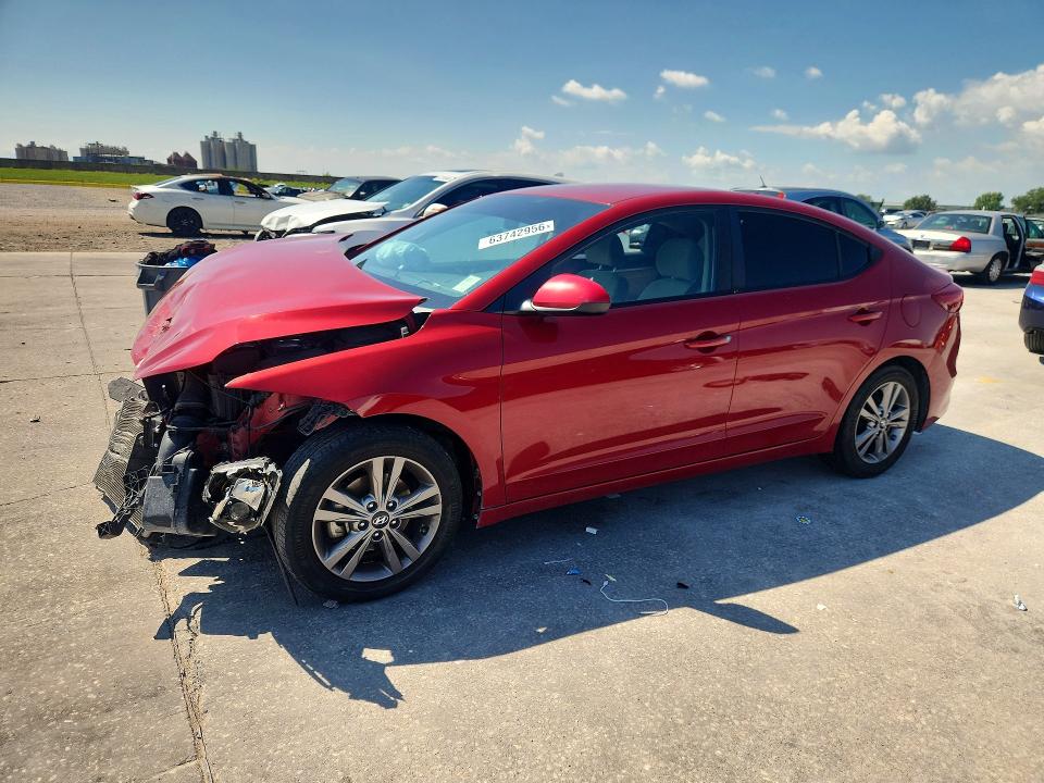 Aukcja sprzedaży 2017 Hyundai Elantra, vin: KMHD84LF1HU196564, numer aukcji: 63742956