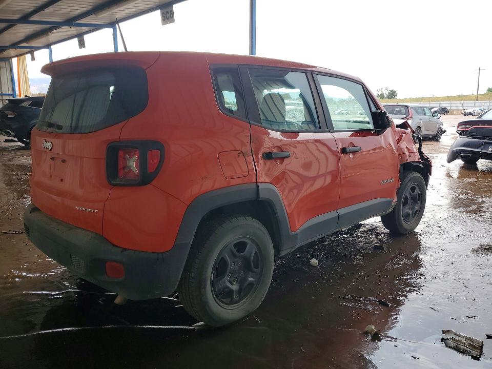 64479686 :رقم المزاد ، ZACCJBATXFPB47573 vin ، 2015 Jeep Renegade مزاد بيع
