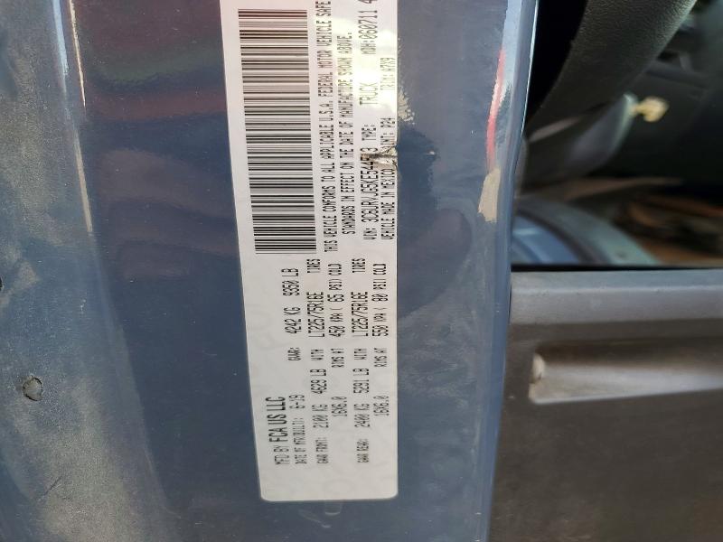 63801226 :رقم المزاد ، 3C6URVJG5KE544513 vin ، 2019 Ram Promaster 3500 مزاد بيع