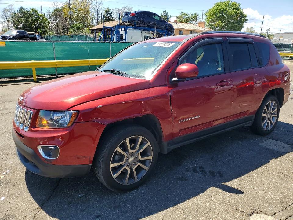 2017 Jeep Compass მანქანა იყიდება აუქციონზე, vin: 1C4NJDEBXHD128366, აუქციონის ნომერი: 65824006