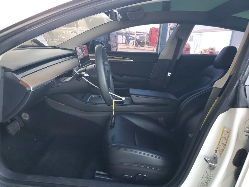 2022 Tesla Model 3 მანქანა იყიდება აუქციონზე, vin: 5YJ3E1EAXNF125392, აუქციონის ნომერი: 64458246