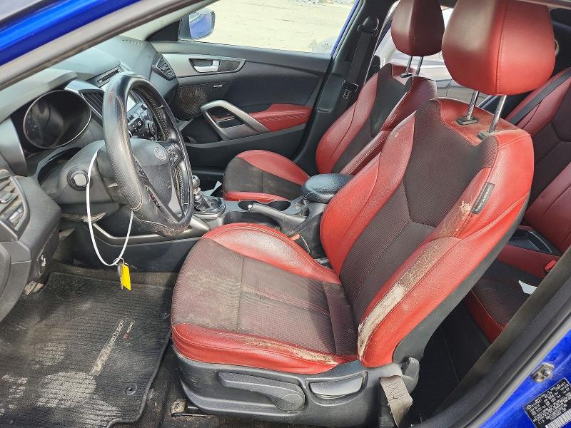2014 Hyundai Veloster მანქანა იყიდება აუქციონზე, vin: KMHTC6AE0EU202186, აუქციონის ნომერი: 66978166