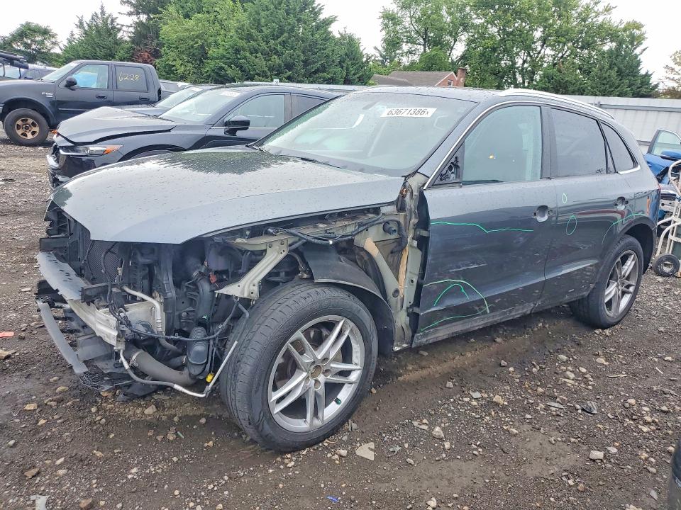 63671386 :رقم المزاد ، WA1L2AFP2HA015634 vin ، 2017 Audi Q5 مزاد بيع