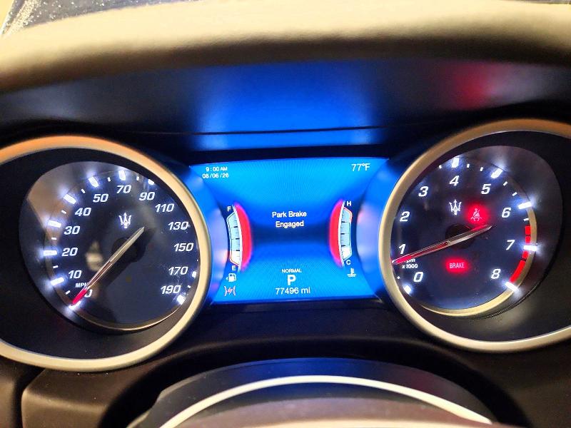 Продажа на аукционе авто 2019 Maserati Ghibli, vin: ZAM57YTAXK1313232, номер лота: 64040186