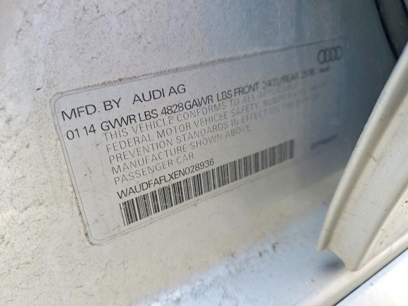 Aukcja sprzedaży 2014 Audi A4, vin: WAUDFAFLXEN028936, numer aukcji: 66075766