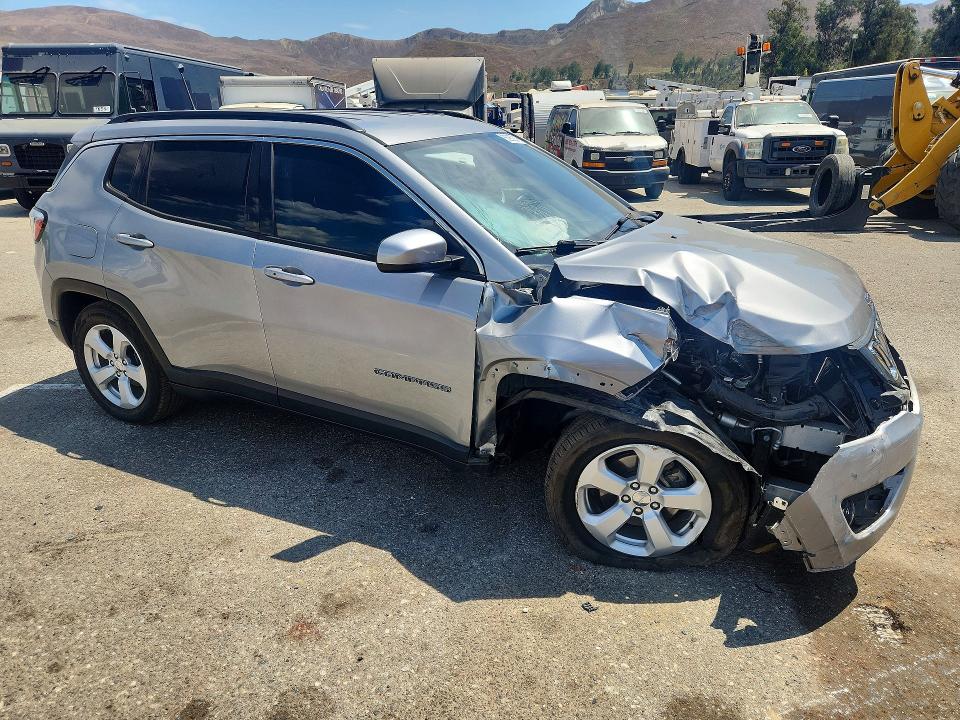 65952816 :رقم المزاد ، 3C4NJCBB1LT162388 vin ، 2020 Jeep Compass مزاد بيع