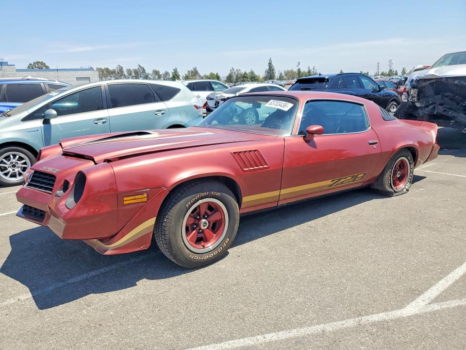 Aukcja sprzedaży 1979 Chevrolet Camaro, vin: 1Q87L9L644362, numer aukcji: 63703436