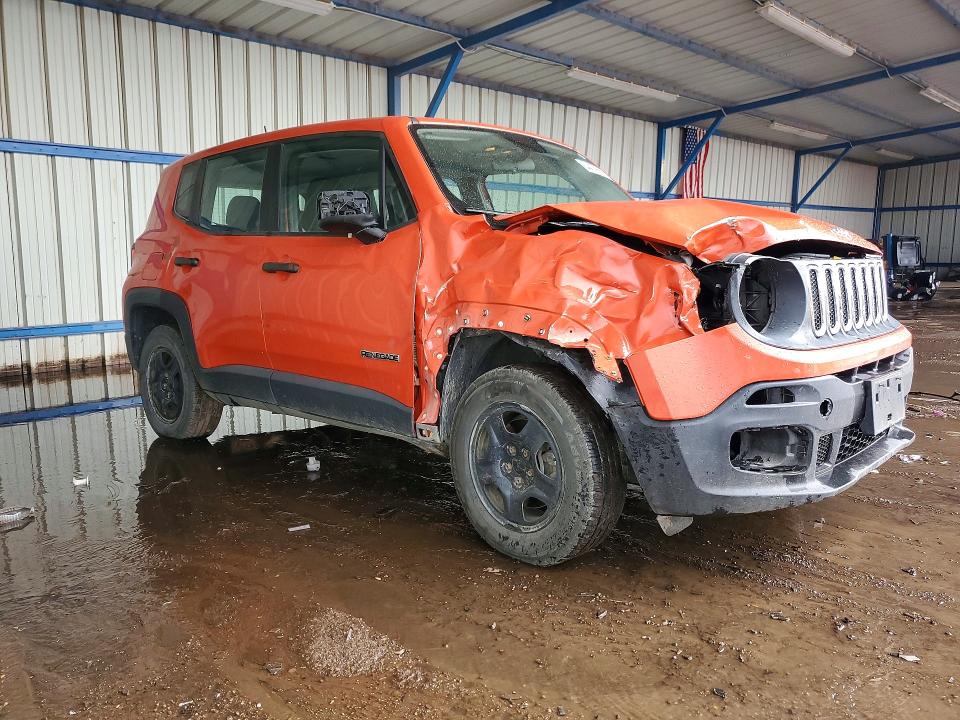 64479686 :رقم المزاد ، ZACCJBATXFPB47573 vin ، 2015 Jeep Renegade مزاد بيع