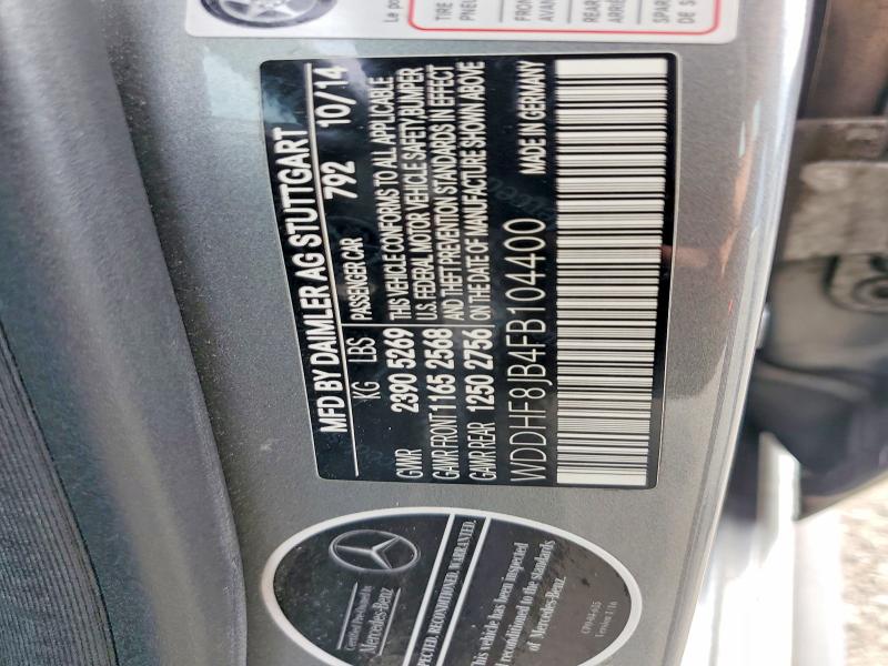 Aukcja sprzedaży 2023 Mercedes-benz E, vin: WDDHF8JB4FB104400, numer aukcji: 65621516