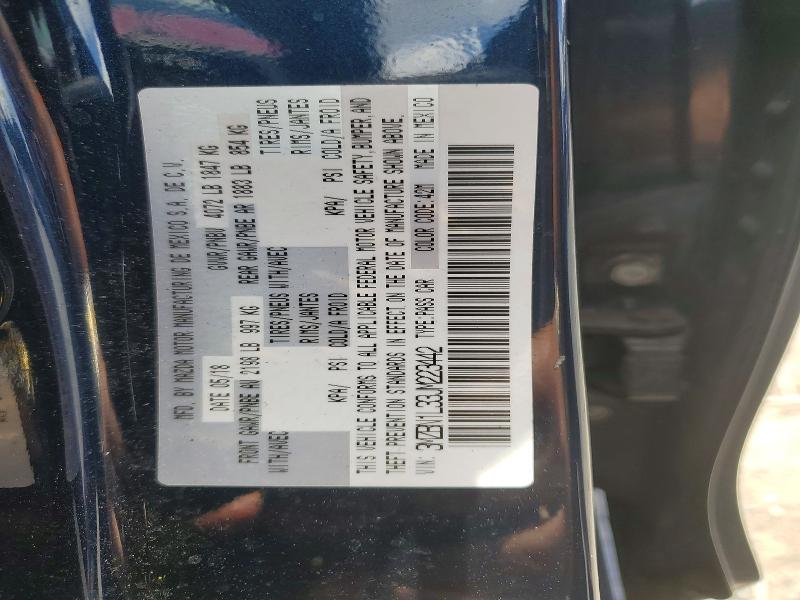 2018 Mazda 3 მანქანა იყიდება აუქციონზე, vin: 3MZBN1L33JM223442, აუქციონის ნომერი: 64438876