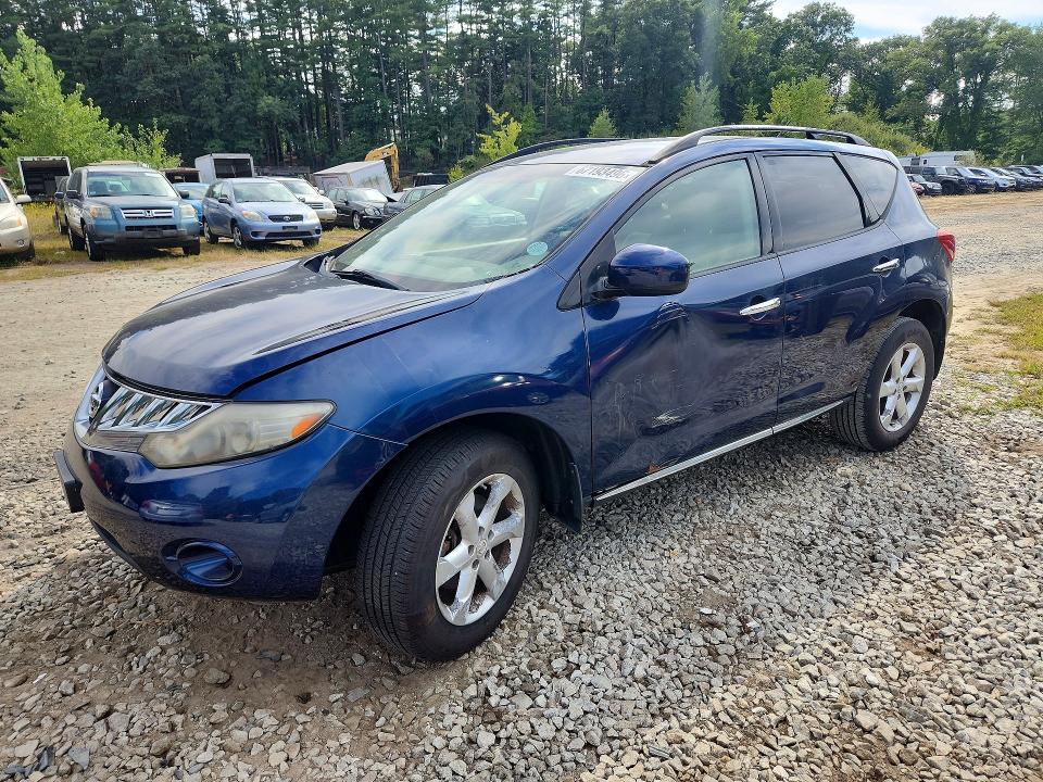67193496 :رقم المزاد ، JN8AZ18W59W109805 vin ، 2009 Nissan Murano مزاد بيع