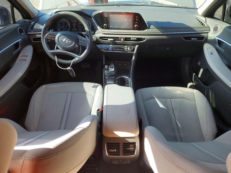 2021 Hyundai Sonata Hybrid მანქანა იყიდება აუქციონზე, vin: KMHL34JJ6MA027993, აუქციონის ნომერი: 64984366