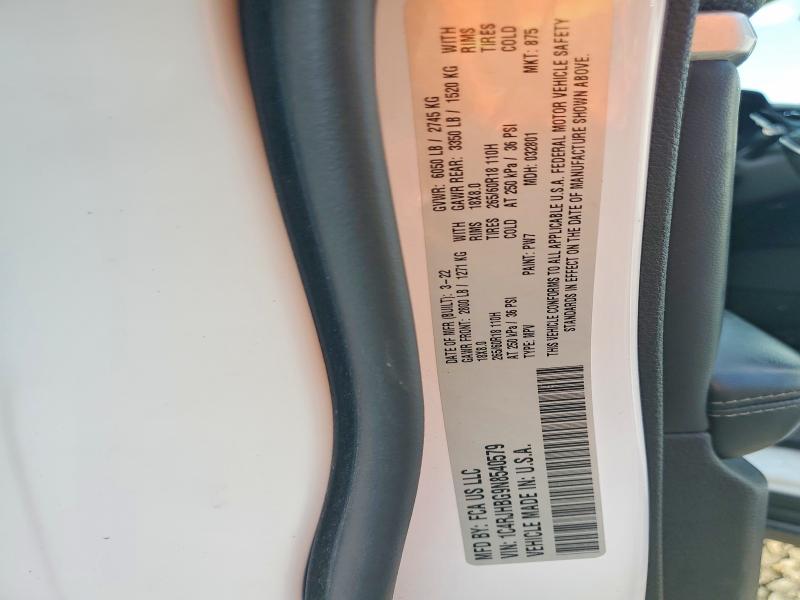 Продаж на аукціоні авто 2022 Jeep Grand Cherokee, vin: 1C4RJHBG9N8540579, номер лоту: 65098826