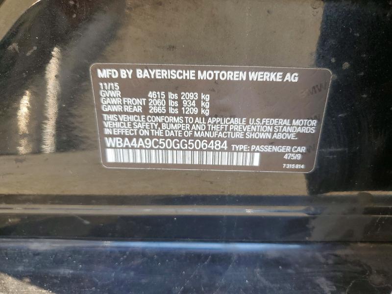 Продажа на аукционе авто 2016 Bmw 428, vin: WBA4A9C50GG506484, номер лота: 65193196