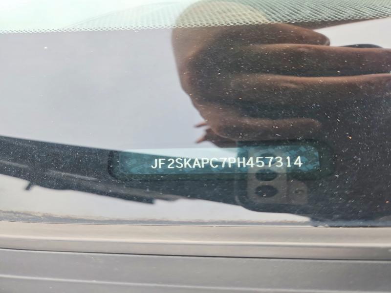 64317226 :رقم المزاد ، JF2SKAPC7PH457314 vin ، 2023 Subaru Forester مزاد بيع