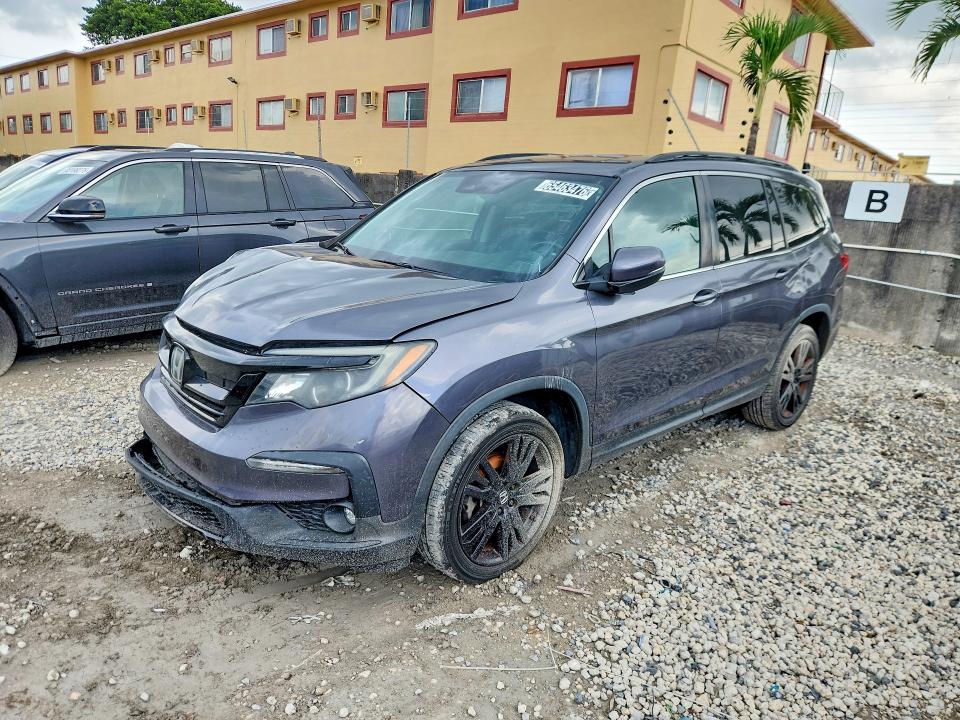 Продажа на аукционе авто 2021 Honda Pilot, vin: 5FNYF5H23MB010596, номер лота: 65463476