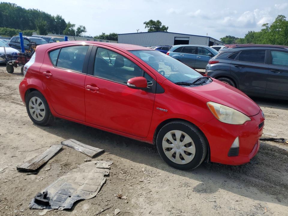 Aukcja sprzedaży 2012 Toyota Prius C, vin: JTDKDTB37C1506090, numer aukcji: 64641356