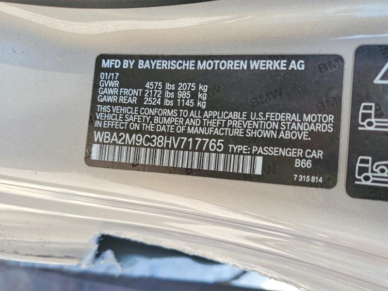 Продажа на аукционе авто 2017 Bmw 230xi, vin: WBA2M9C38HV717765, номер лота: 66111596