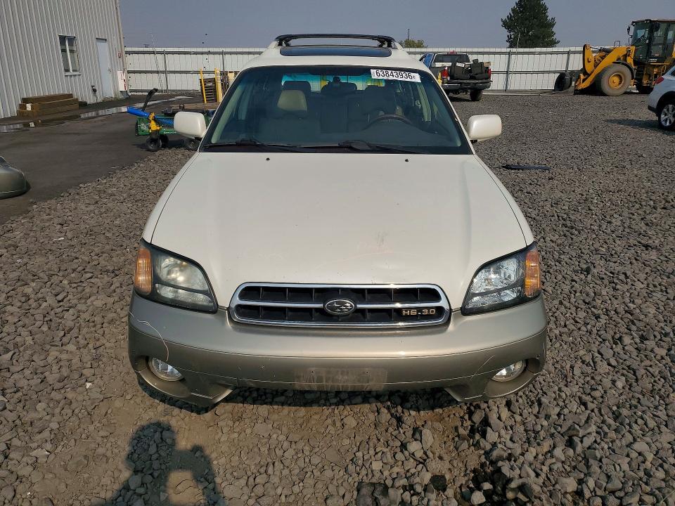 2001 Subaru Legacy მანქანა იყიდება აუქციონზე, vin: 4S3BH806117649044, აუქციონის ნომერი: 63843936