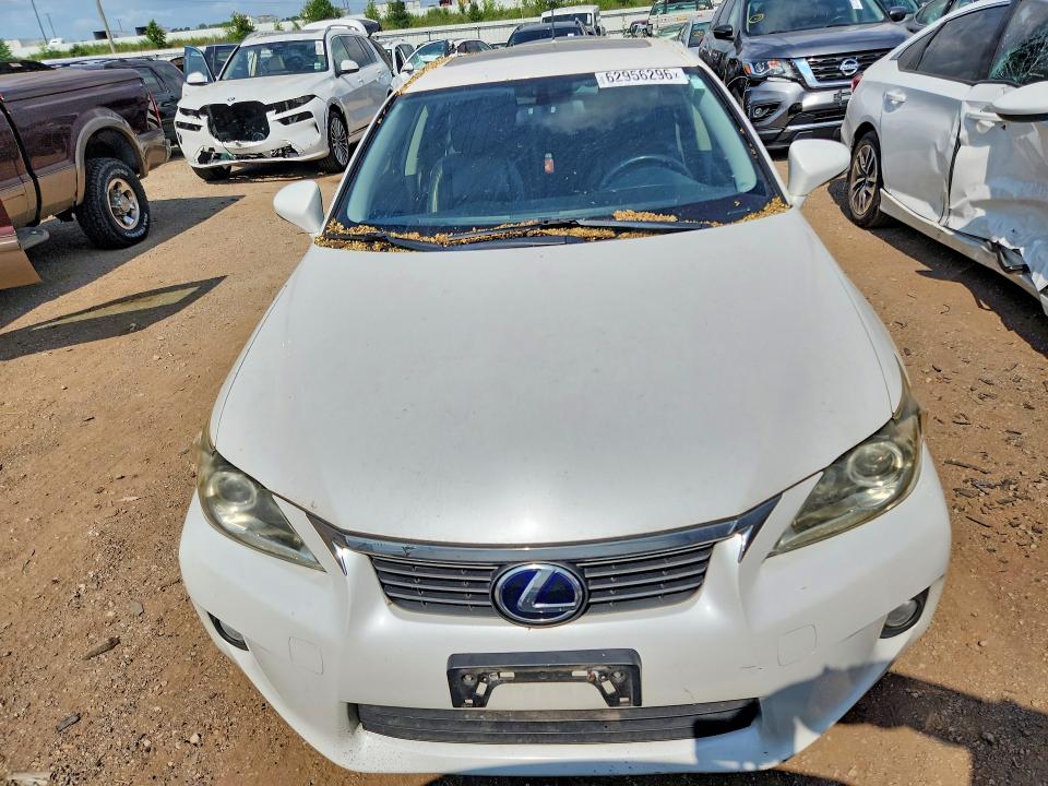 62956296 :رقم المزاد ، JTHKD5BH1C2072250 vin ، 2012 Lexus Ct مزاد بيع