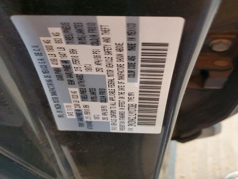 66079746 :رقم المزاد ، 3MVDMACL1LM107088 vin ، 2020 Mazda Cx-30 مزاد بيع