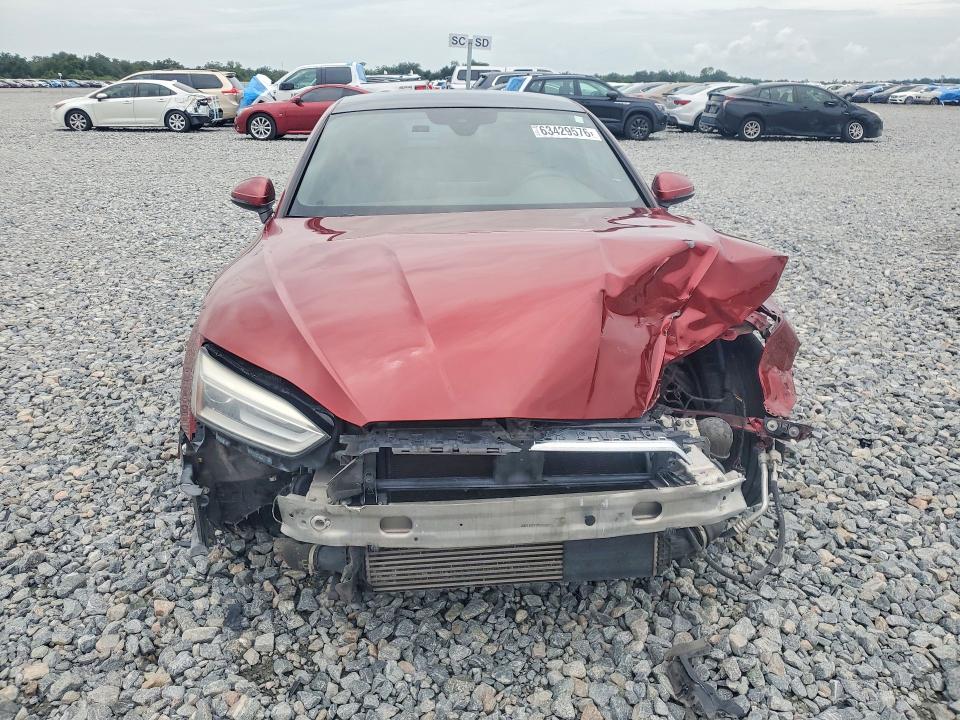 63429576 :رقم المزاد ، WAUSNAF55JA003956 vin ، 2018 Audi A5 مزاد بيع