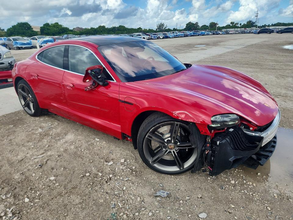 63880106 :رقم المزاد ، WP0AC2Y11LSA71398 vin ، 2020 Porsche Taycan مزاد بيع