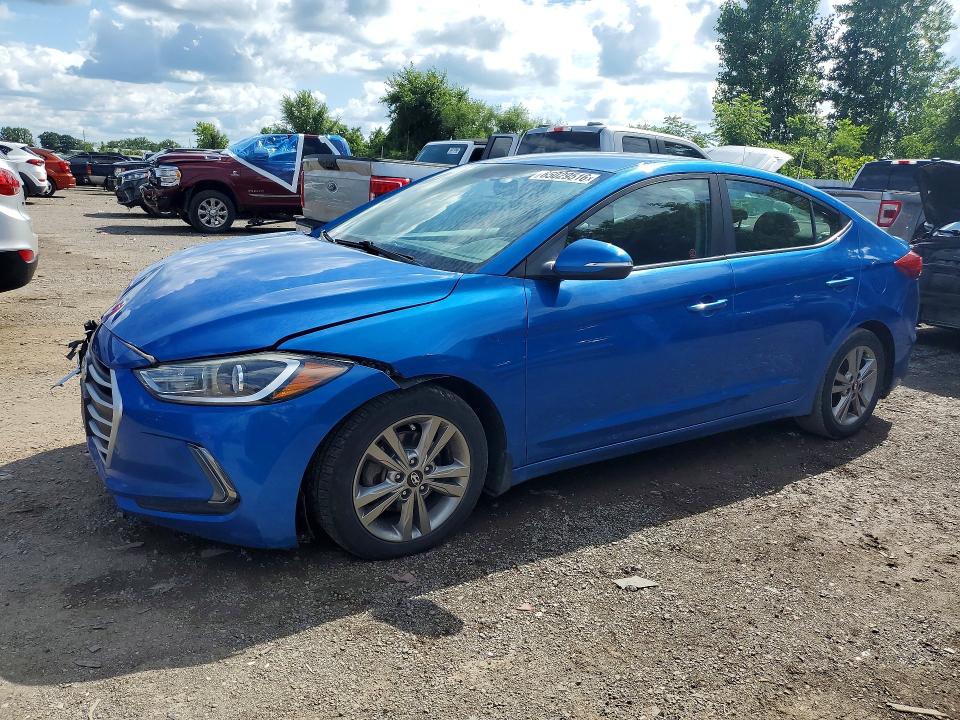 65029516 :رقم المزاد ، KMHD84LFXHU289647 vin ، 2017 Hyundai Elantra مزاد بيع