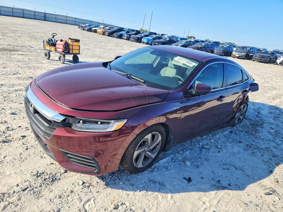 2020 Honda Insight მანქანა იყიდება აუქციონზე, vin: 19XZE4F53LE010696, აუქციონის ნომერი: 66121906