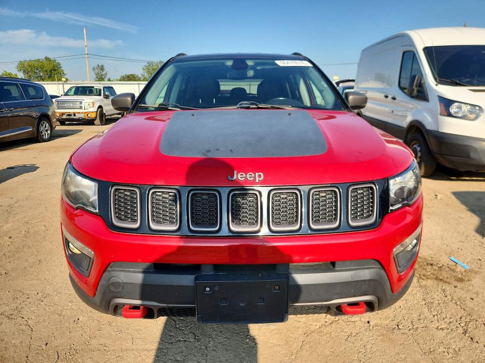 2018 Jeep Compass მანქანა იყიდება აუქციონზე, vin: 3C4NJDDB3JT441955, აუქციონის ნომერი: 66476516