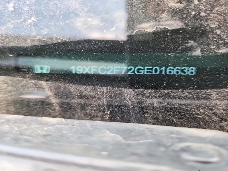 Продажа на аукционе авто 2016 Honda Civic, vin: 19XFC2F72GE016638, номер лота: 66421706