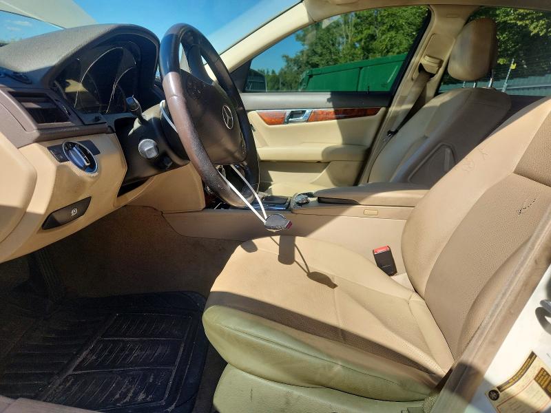 2011 Mercedes-benz C მანქანა იყიდება აუქციონზე, vin: WDDGF8BB8BR167088, აუქციონის ნომერი: 66784236