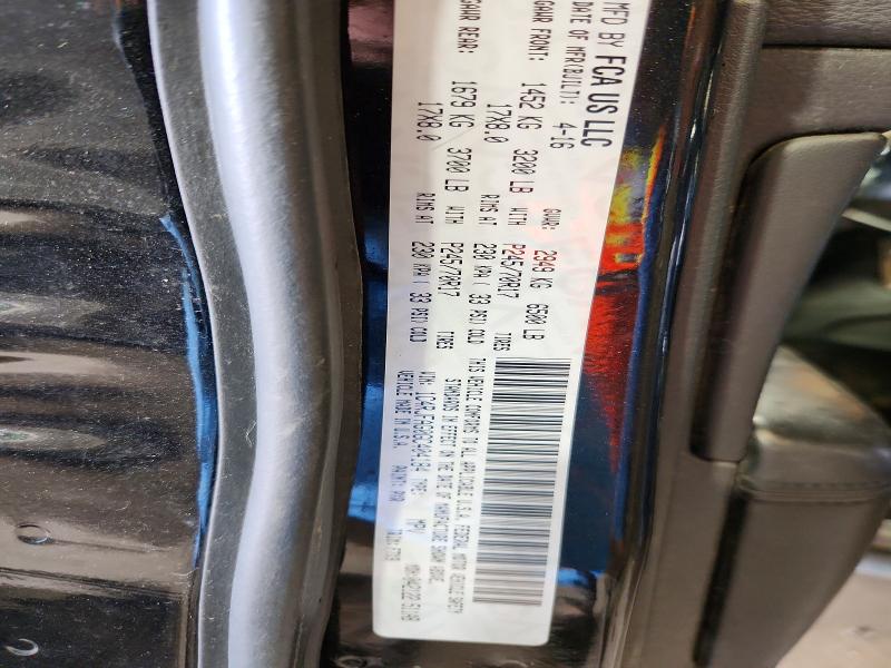 64500286 :رقم المزاد ، 1C4RJFAG0GC404184 vin ، 2016 Jeep Grand Cherokee مزاد بيع