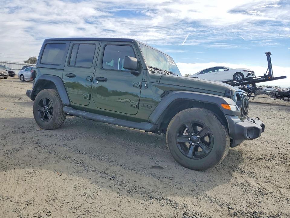 66027356 :رقم المزاد ، 1C4HJXDM3MW547109 vin ، 2021 Jeep Wrangler Unlimited مزاد بيع