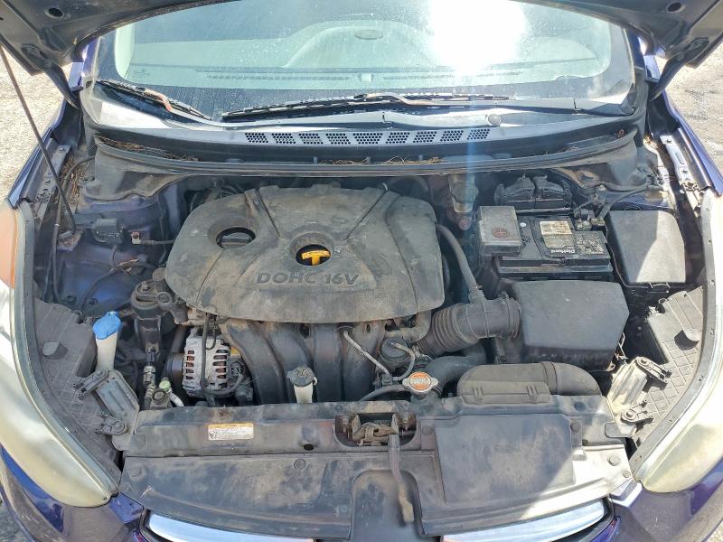 64081546 :رقم المزاد ، 5NPDH4AE6CH142274 vin ، 2012 Hyundai Elantra مزاد بيع