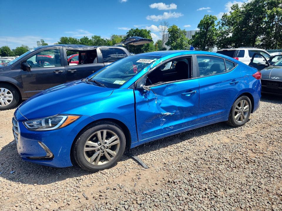 Продаж на аукціоні авто 2017 Hyundai Elantra, vin: 5NPD84LF7HH128655, номер лоту: 63850416