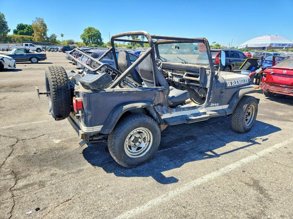 1987 Jeep Wrangler მანქანა იყიდება აუქციონზე, vin: 2BCCV81KXHB524829, აუქციონის ნომერი: 65202136