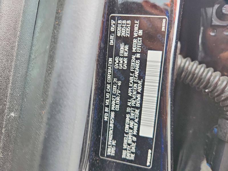 63948446 :رقم المزاد ، LYV402TK1JB157986 vin ، 2018 Volvo S60 مزاد بيع