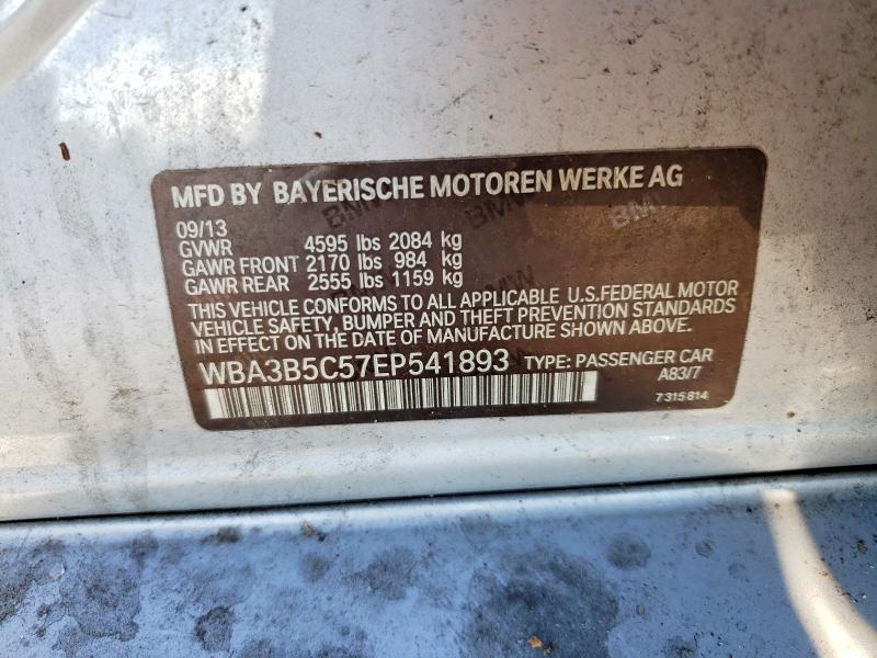 2014 Bmw 328 მანქანა იყიდება აუქციონზე, vin: WBA3B5C57EP541893, აუქციონის ნომერი: 63880046