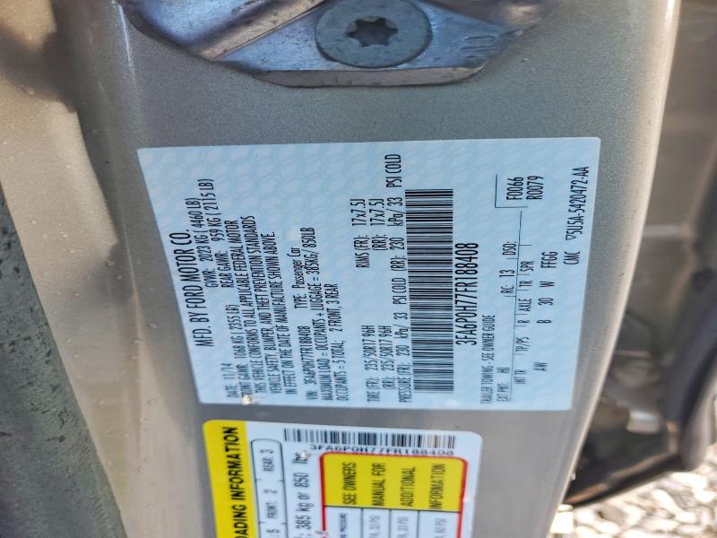 Продажа на аукционе авто 2015 Ford Fusion, vin: 3FA6P0H77FR188408, номер лота: 63389876