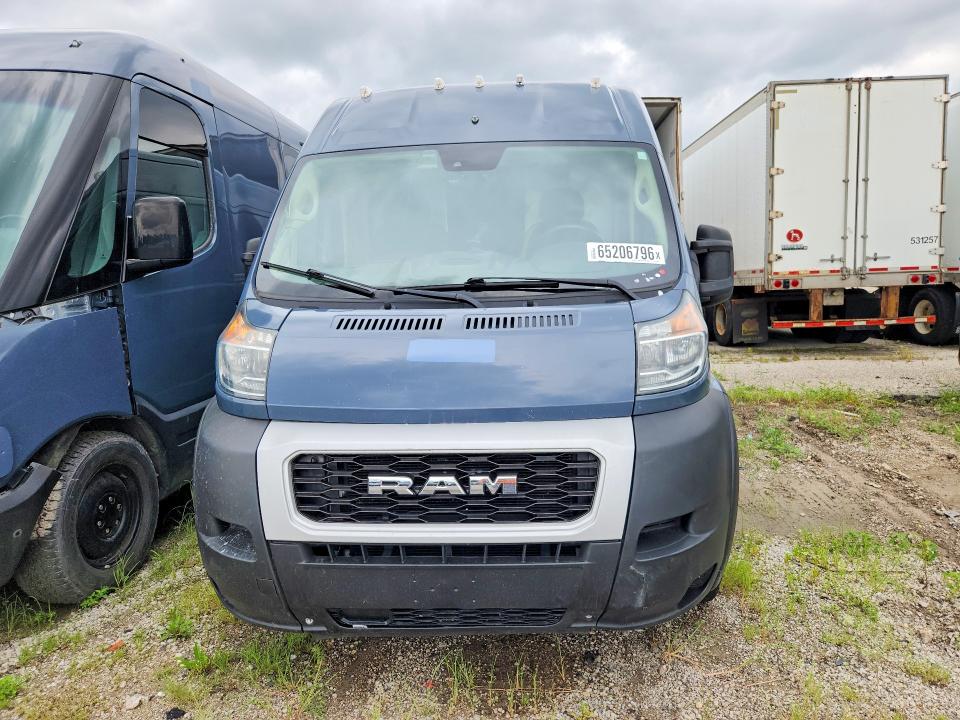 2021 Ram Promaster 3500 მანქანა იყიდება აუქციონზე, vin: 3C6MRVJG5ME544840, აუქციონის ნომერი: 65206796
