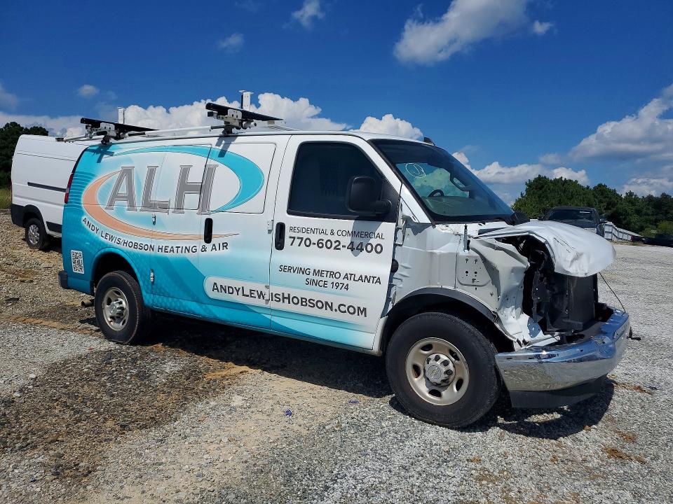 2023 Chevrolet Express G2500 მანქანა იყიდება აუქციონზე, vin: 1GCWGAFPXP1258143, აუქციონის ნომერი: 64684726
