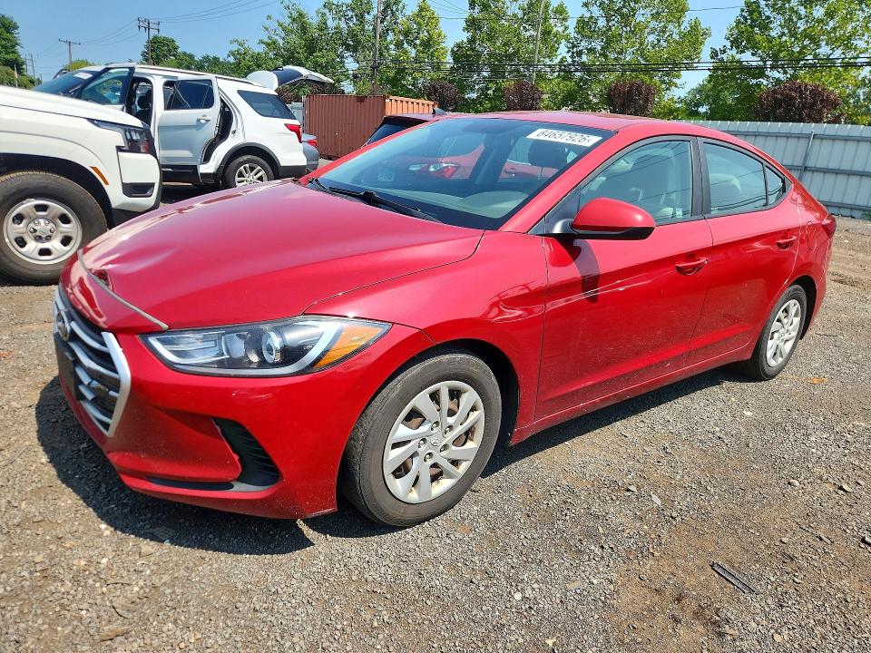 Продажа на аукционе авто 2017 Hyundai Elantra, vin: 5NPD74LF2HH066388, номер лота: 64657926