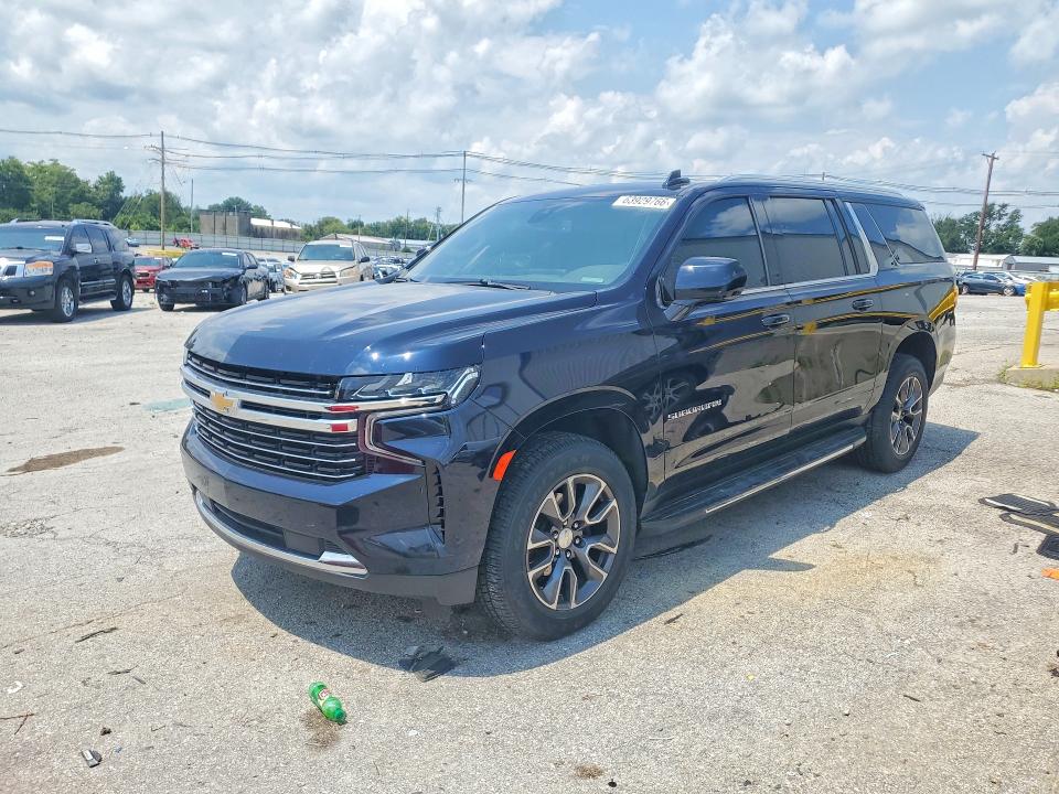 63929766 :رقم المزاد ، 1GNSKCKD5MR473647 vin ، 2021 Chevrolet Suburban مزاد بيع