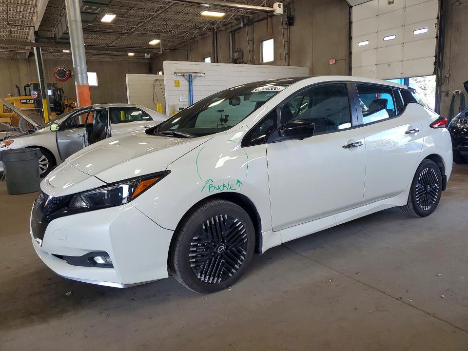 2024 Nissan Leaf მანქანა იყიდება აუქციონზე, vin: 1N4CZ1CVXRC551876, აუქციონის ნომერი: 65698306