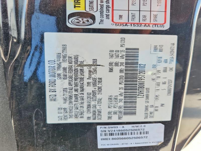 Aukcja sprzedaży 2009 Ford Mustang, vin: 1ZVHT80N195120102, numer aukcji: 64408316