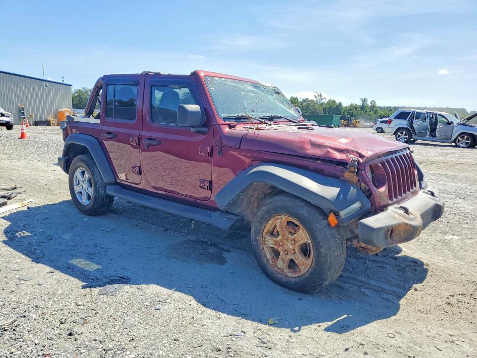 65353756 :رقم المزاد ، 1C4HJXDG9NW132095 vin ، 2022 Jeep Wrangler Unlimited مزاد بيع