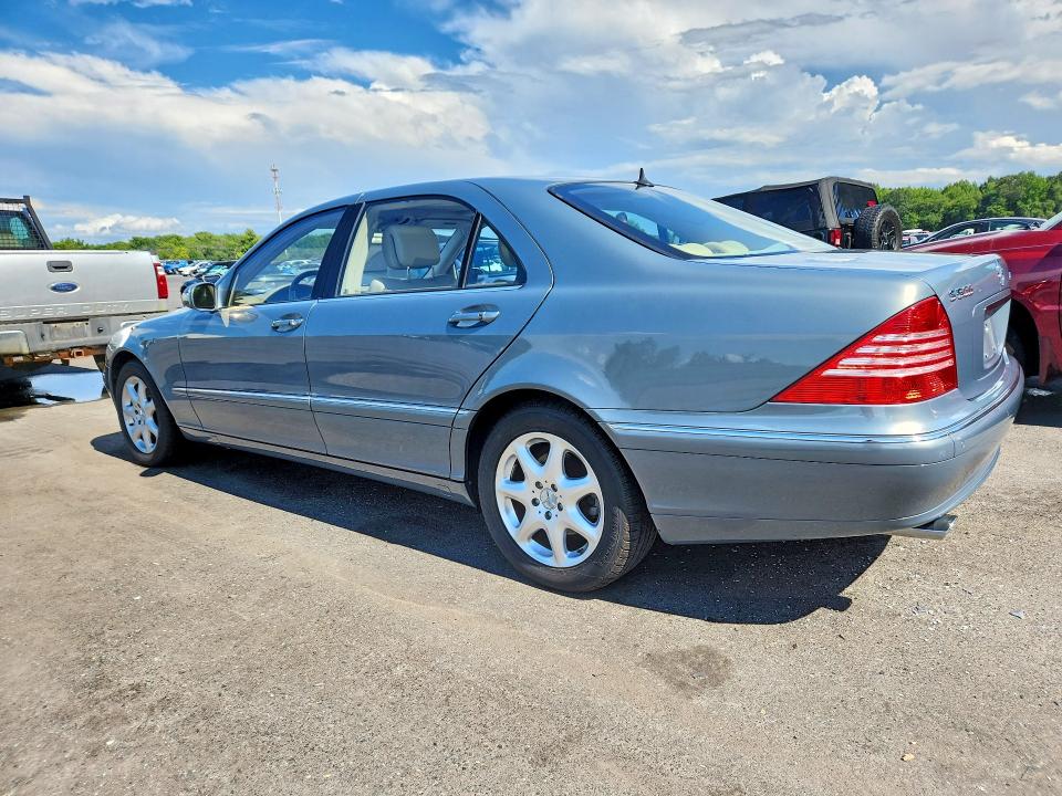 2004 Mercedes-benz S მანქანა იყიდება აუქციონზე, vin: WDBNG84J74A417228, აუქციონის ნომერი: 63169686