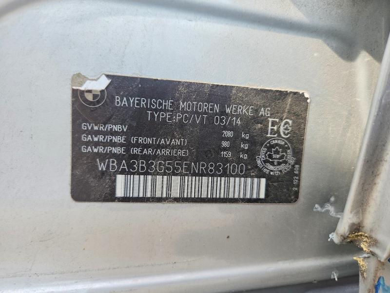 Aukcja sprzedaży 2014 Bmw 328, vin: WBA3B3G55ENR83100, numer aukcji: 64780326